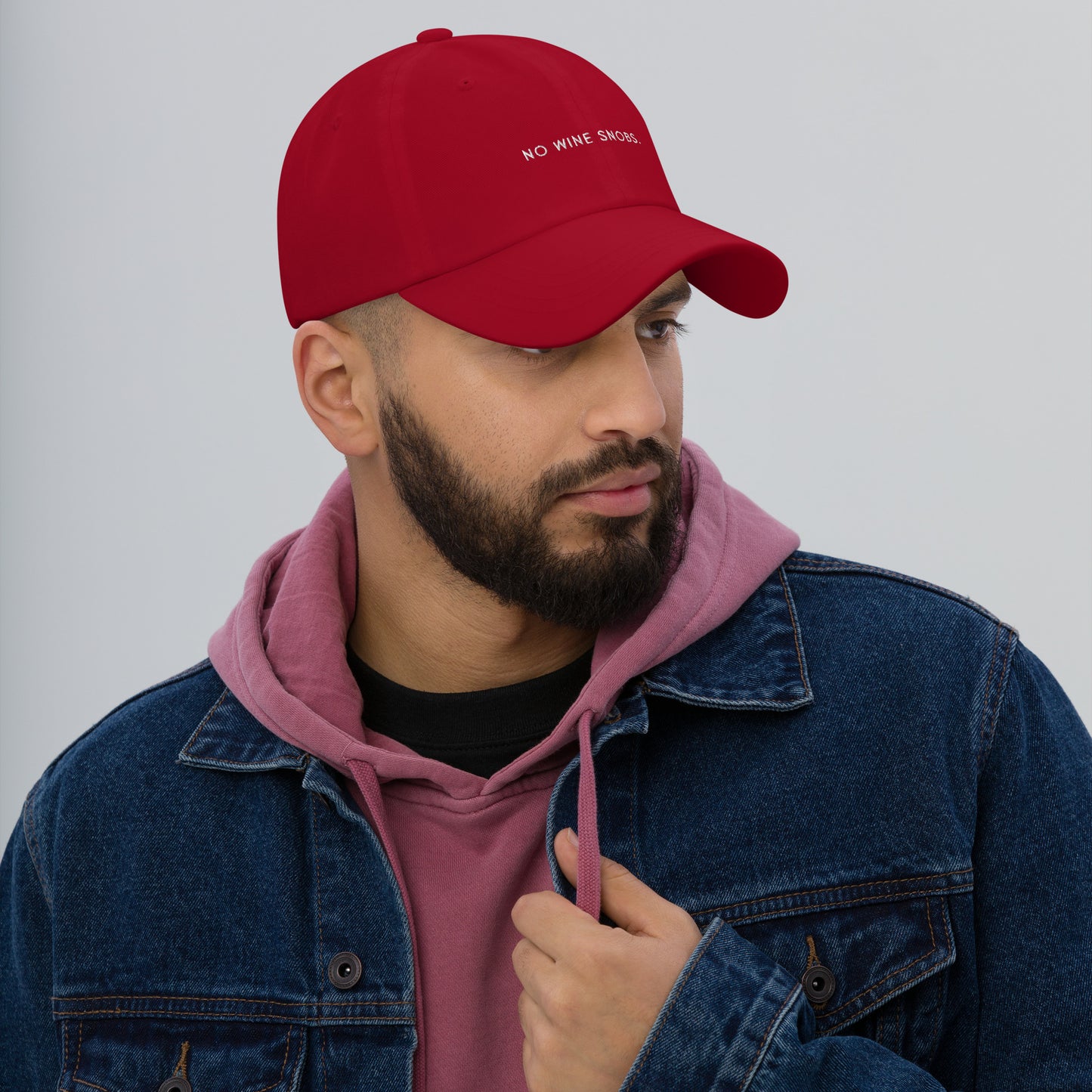 No Wine Snobs - Dad hat