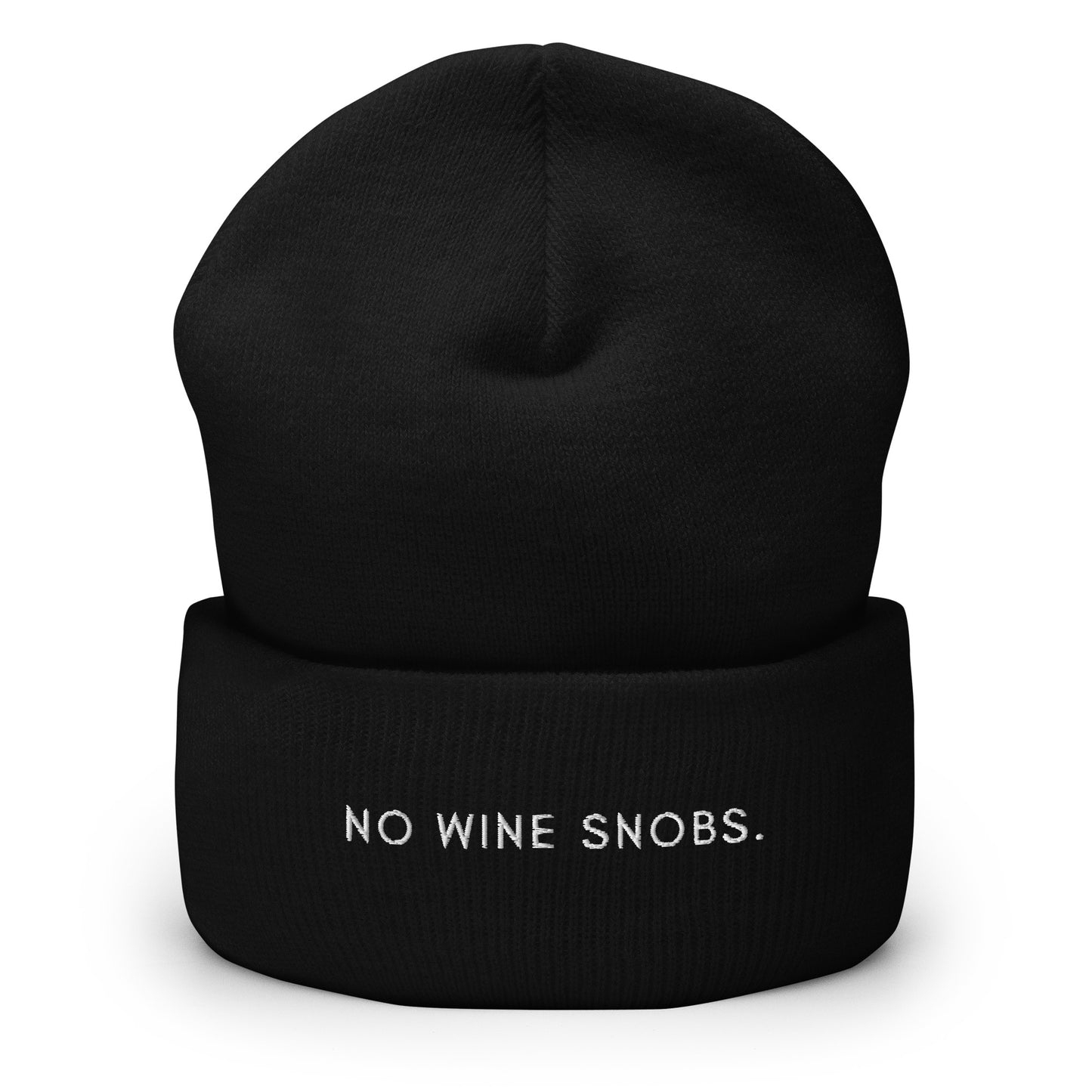 No Wine Snobs Beanie